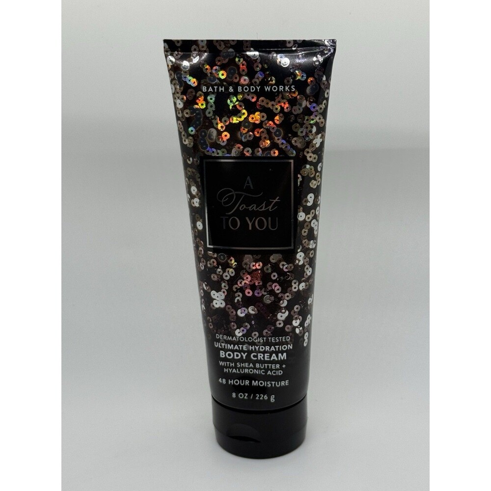 NEW BATH & BODY WORKS A TOAST TO YOU WOMEN BODY CREAM‎ 8 OZ ULTIMATE HYDRATION